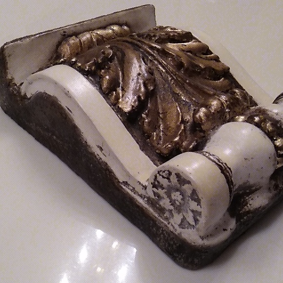 ELECTRA gold leaf corbel, Atlantis Tile, like Sid Dickens. *Rare & Retired - Picture 3 of 12